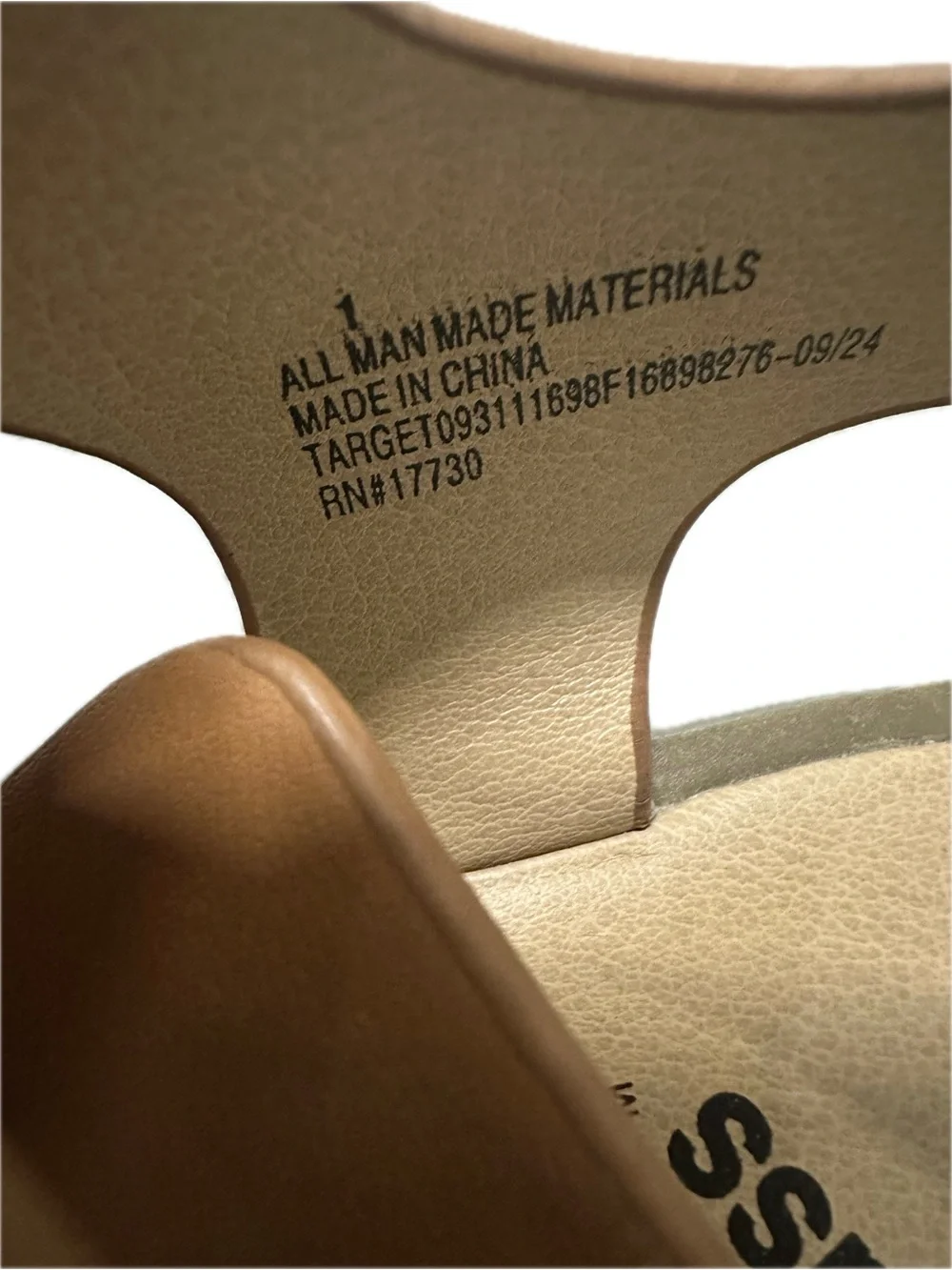 Art Class Cognac Sandals
